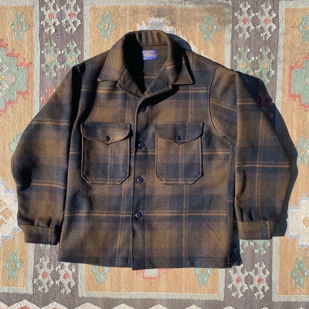 【期間限定】Pendleton Plaid Wool Jacket 70's VTG 70s Pendleton 3 Button Sports Plaid Wool Jacket Sz M USA